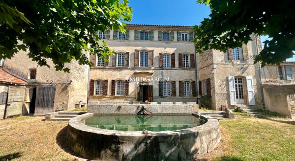 A vendre - Domaine viticole et agricole d'exception à rénover - Sud Luberon