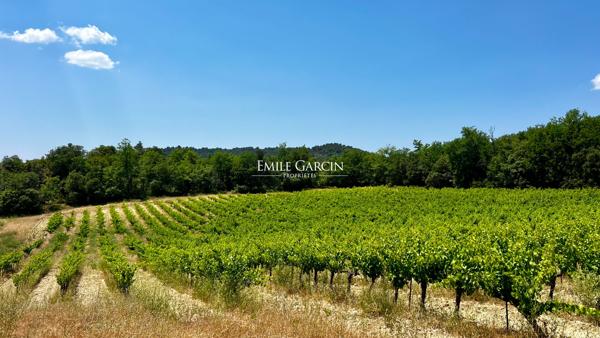 A vendre - Domaine viticole et agricole d'exception à rénover - Sud Luberon
