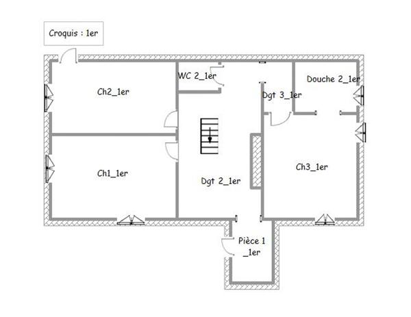 Saint Etienne 42100 dans un hameau paisible au dessus de Rochetaillée ferme rénovée en 2010 sur la partie habitation 112m² habitables 3 chambres sur 1080m² de terrain
