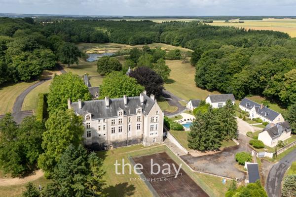 Chissay-en-Touraine (41400) PRÈS D'AMBOISE – CHÂTEAU HISTORIQUE DU VAL DE LOIRE – 24 HECTARES – PISCINE – DÉPENDANCES – 4 600 000 € FAI