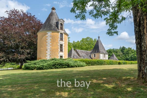 Chissay-en-Touraine (41400) PRÈS D'AMBOISE – CHÂTEAU HISTORIQUE DU VAL DE LOIRE – 24 HECTARES – PISCINE – DÉPENDANCES – 4 600 000 € FAI