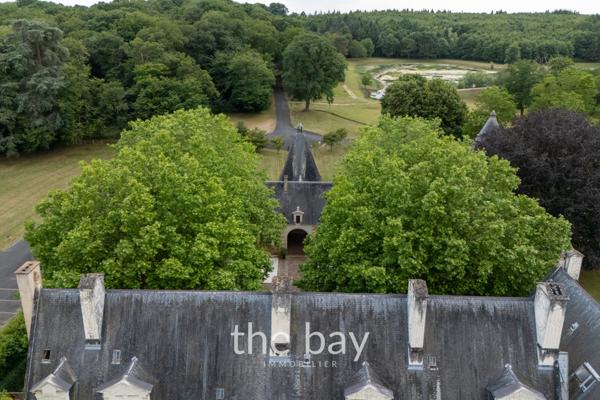 Chissay-en-Touraine (41400) PRÈS D'AMBOISE – CHÂTEAU HISTORIQUE DU VAL DE LOIRE – 24 HECTARES – PISCINE – DÉPENDANCES – 4 600 000 € FAI