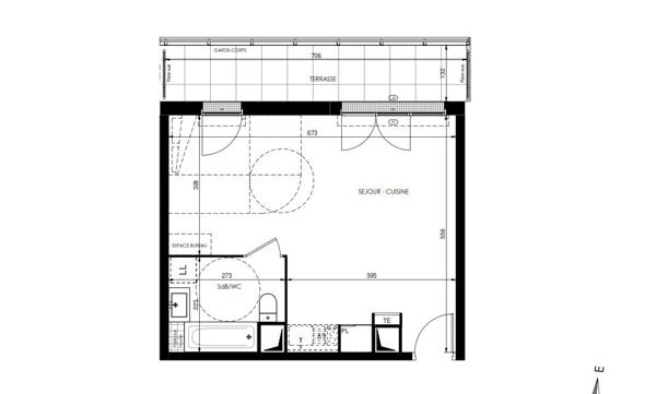 Appartement Neuf 1 Pièce