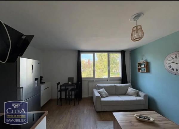 Appartement à louer 1 pièce 26.57m² Dunkerque (59240)