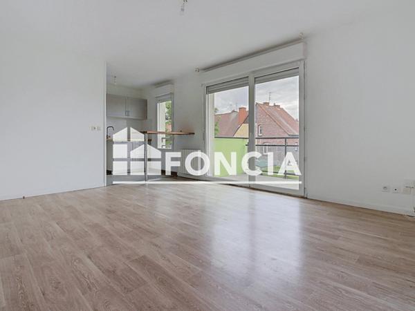 Location Appartement 3 pièces 59.9 m² - 25 RUE DU CARIN Wattrelos 59150