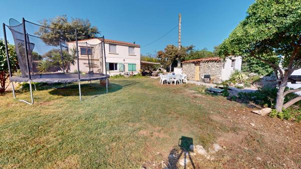 Vic-la-Gardiole (34110) Villa Plain Pied avec grand jardin de 1000m² - Location Courte durée - Septembre à Juin