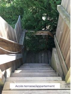 Appartement T4 de 47m² carrez avec terrasse à Claouey (Ferret)