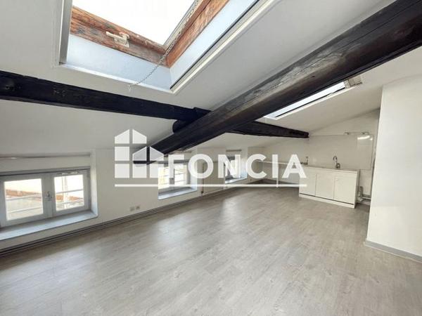 Location Studio 27.1 m² - 59 RUE ANTOINE DURAFOUR Saint Etienne 42100