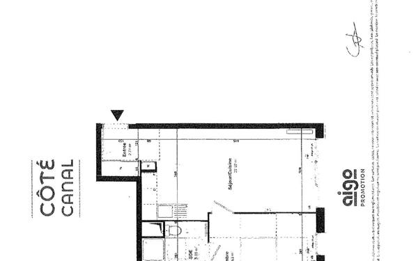 Appartement à louer    2 pièces • 42,24 m2 Meaux