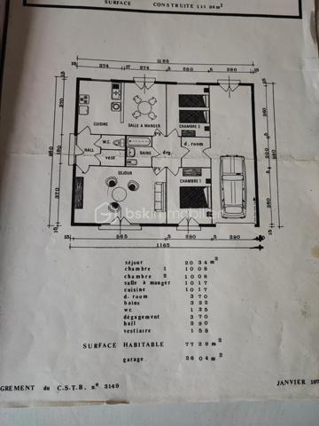 Maison de 103 m²