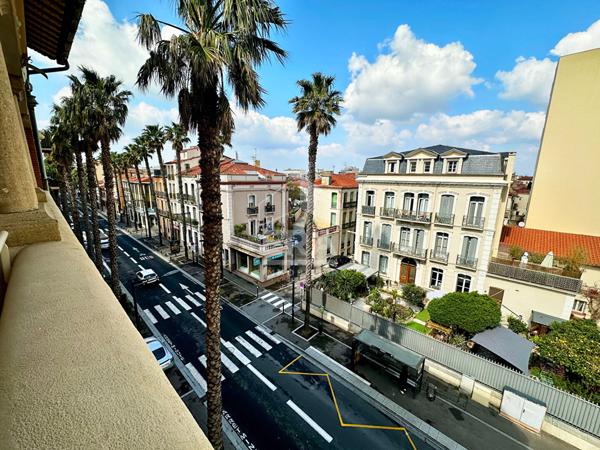 Perpignan Centre : Appartement 4 pièces traversant avec balcon à vendre