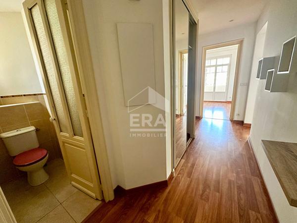 Perpignan Centre : Appartement 4 pièces traversant avec balcon à vendre