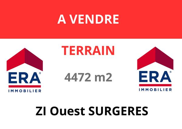 Terrain zone industrielle 17700