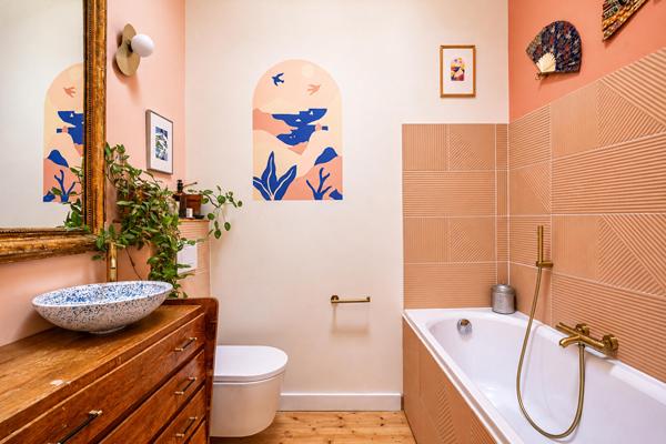 Loft avec terrasse paysagée dans une ancienne maison-boutique ouvrière