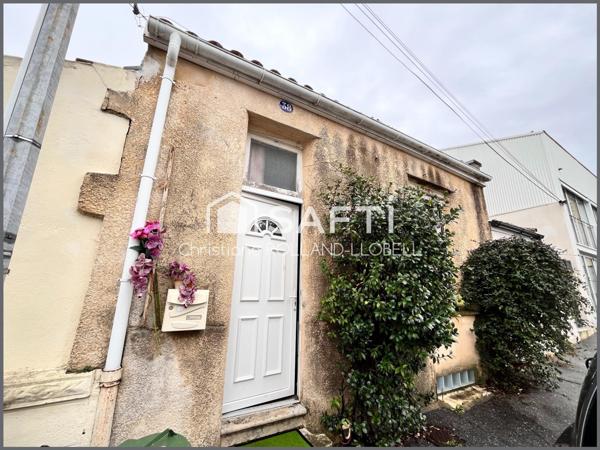 ECHOPPE dans rue CALME/ ORNANO/ TRAM/ 2CHBRE/ 2WC