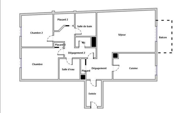 Appartement
         3 pièces
        - 88 m² 498 000 € *