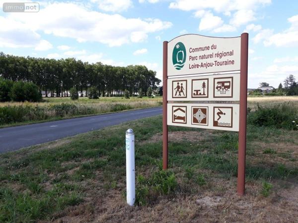 Terrain à Batir à vendre à Brain-sur-Allonnes dans le Maine-et-Loire (49650), ref : 49076-291