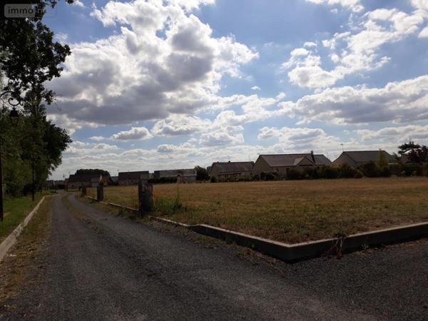 Terrain à Batir à vendre à Brain-sur-Allonnes dans le Maine-et-Loire (49650), ref : 49076-291