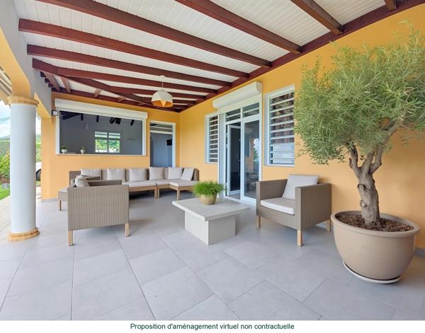 Villa spacieuse avec vue mer 3 chambres, potentiel d’agrandissement – Vieux-Habitants (971)