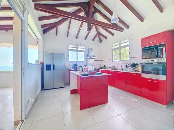 Villa spacieuse avec vue mer 3 chambres, potentiel d’agrandissement – Vieux-Habitants (971)