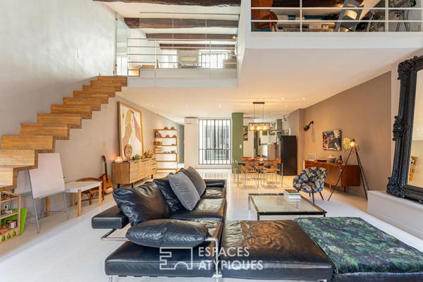 Loft en Duplex – Quartier Opéra – Marseille