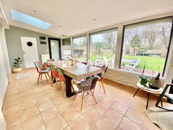 Maison 6 pièces, 4 chambres, véranda, piscine