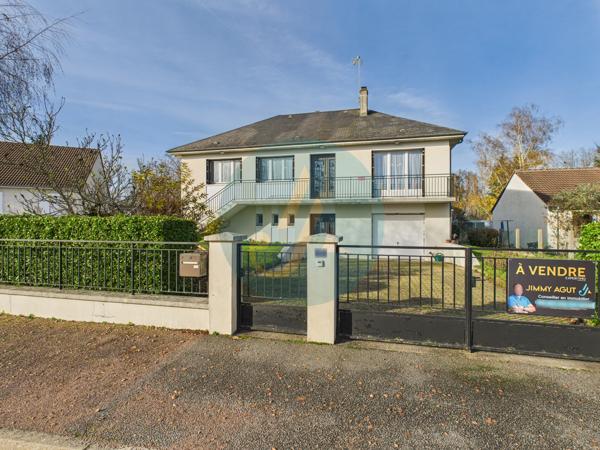 Fourchambault (58600) Pavillon sur sous-sol 186m2 avec 5 chambres et terrain clos