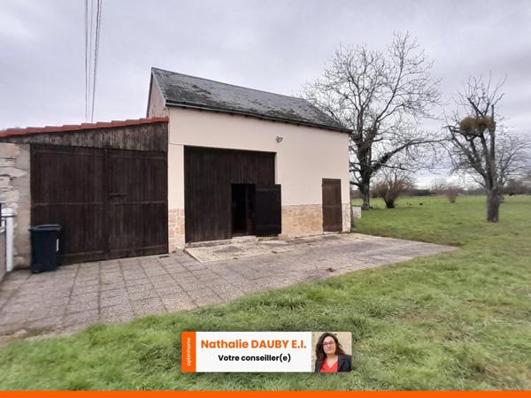 Maison 3 pièces sur terrain constructible à SAINT MARCEL (36)