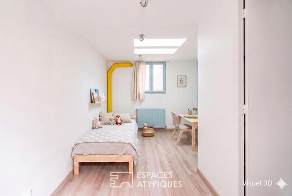 Loft avec verrière