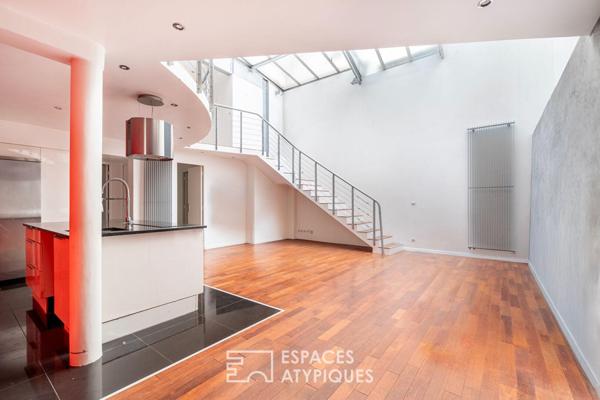 Loft avec verrière