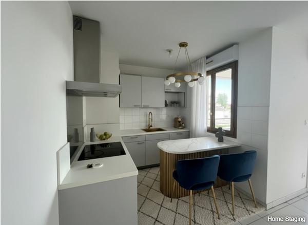 T3 avec grand balcon et 2 places de parking