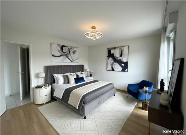 T3 avec grand balcon et 2 places de parking