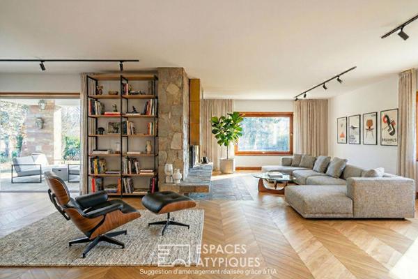 Villa à rénover et son vaste terrain arboré début Robertsau