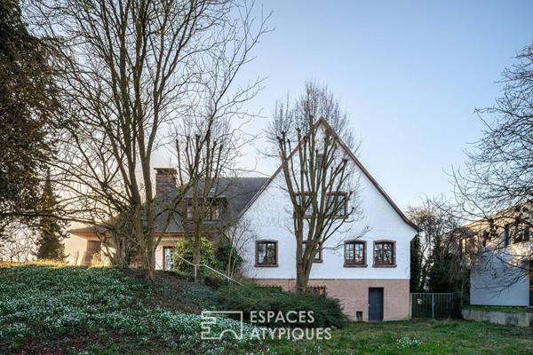 Villa à rénover et son vaste terrain arboré début Robertsau
