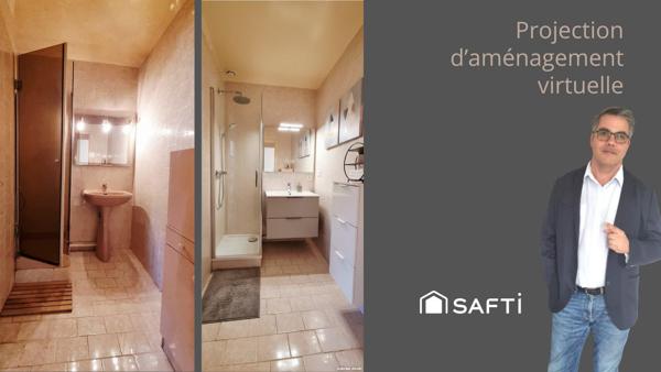 COEUR DE VILLE -Tout se fait à pied ! - APPARTEMENT T4 LUMINEUX - 84m²
