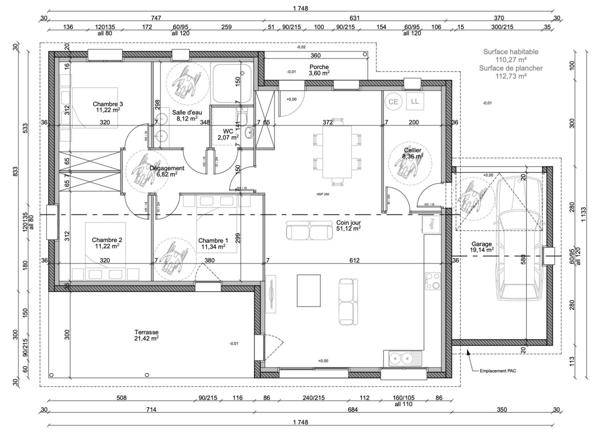 Maison neuve – Idéalement située à Casteljaloux