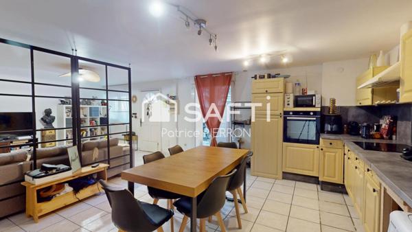 Duplex 4 pièces avec jardin Pérols centre ville