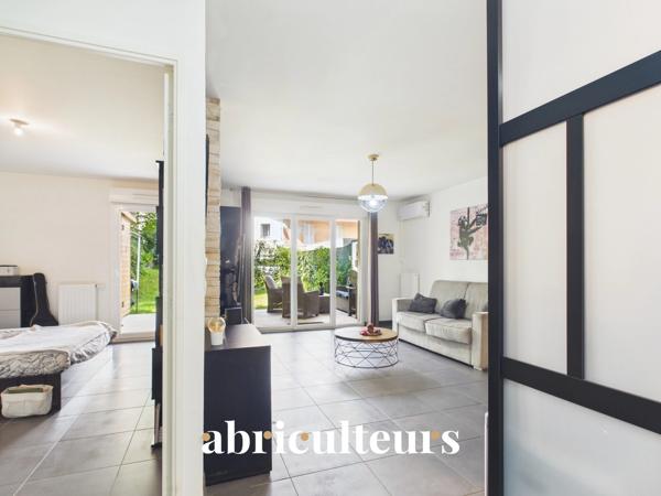 Menton (Bas Borrigo) Superbe T2 de 47 m² avec plus de 100 m² d'extérieur