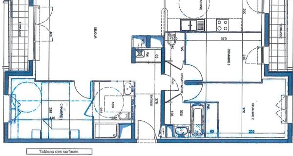 À vendre Appartement 4 pièces 86.4 m² - Touques 14360