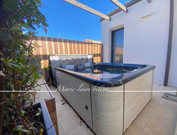 Maison à vendre 4 pièces SAINT GILLES CROIX DE VIE (85), maison de 2025, 3 chambres, garage et jardin clos et paysagé