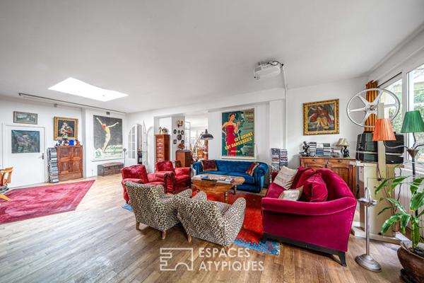Loft rétro avec grand jardin proche Marché de l’Olive