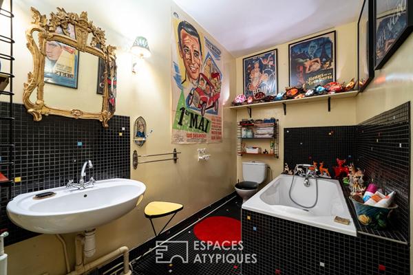 Loft rétro avec grand jardin proche Marché de l’Olive
