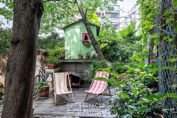 Loft rétro avec grand jardin proche Marché de l’Olive