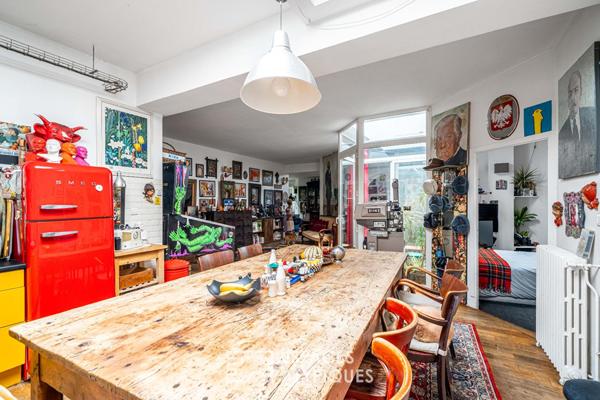 Loft rétro avec grand jardin proche Marché de l’Olive