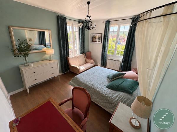 Jolie Maison avec Belle Cour Ombragée.