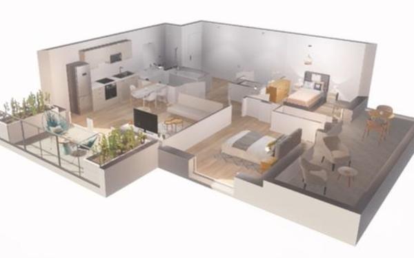 Appartement à vendre    3 pièces • 57,63 m2 Fontaine-lès-Dijon