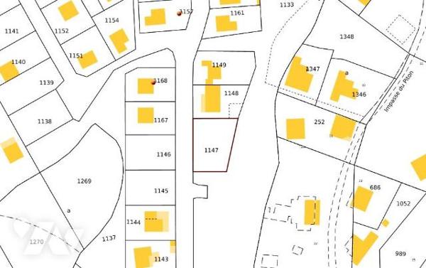 Terrain à bâtir au pied du Piton Maillot