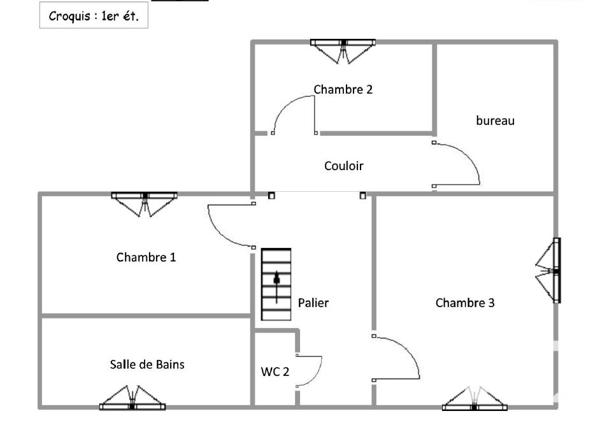 Maison à vendre 10 pièces 222 m² Ducey-Les Chéris