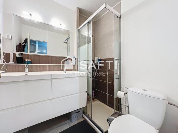 Grasse : Appartement 4 pièces en dernier étage.