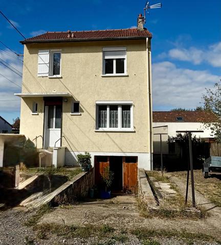 A SOISSONS 02, MAISON DE 67 M2 SUR SOUS-SOL TOTAL ET SON TERRAIN CLOS DE 289 M2.
